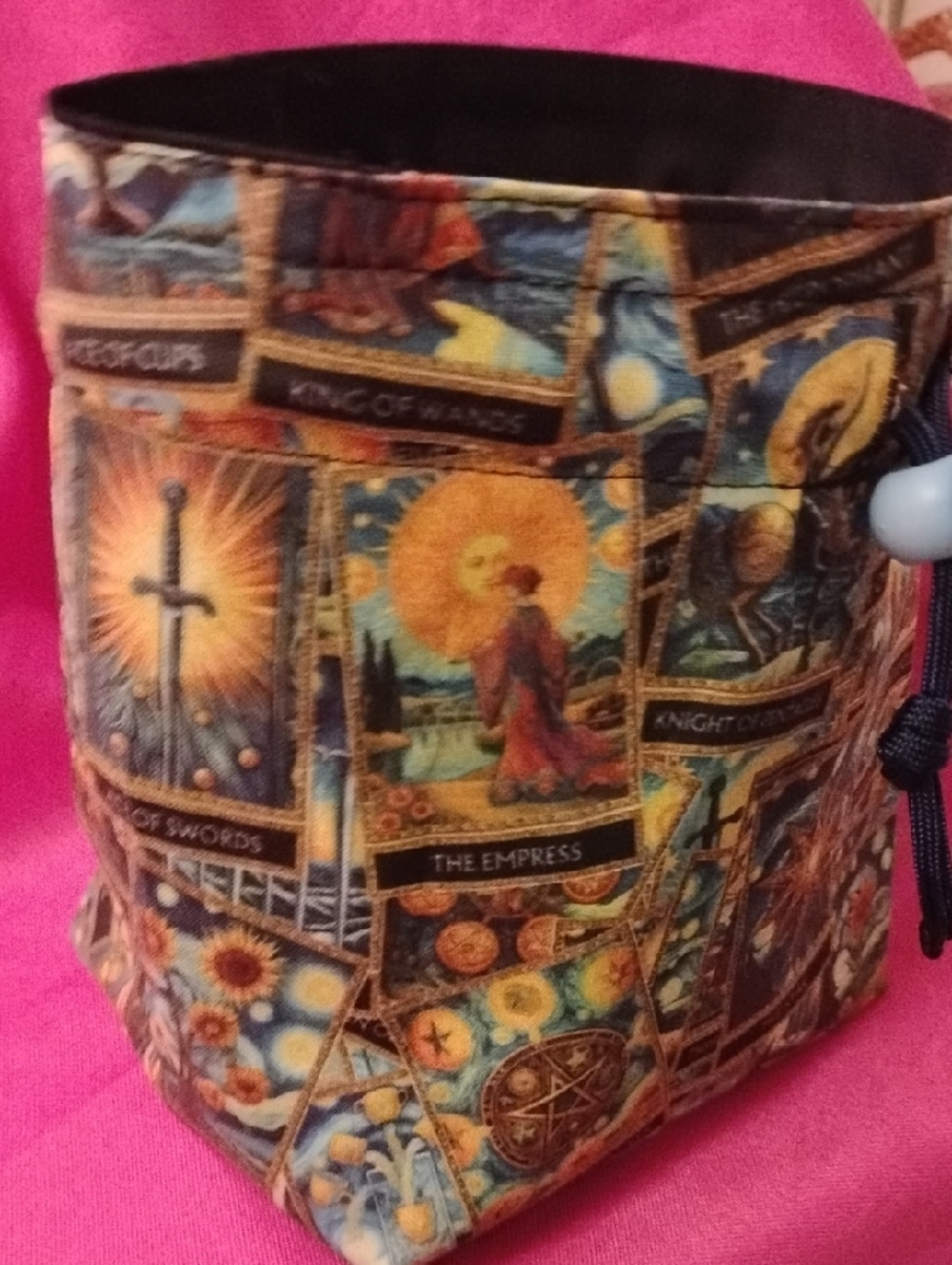 Tarot Card Print Mini Bag in Multi-Color - Picture 6 of 11